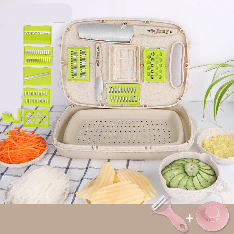 Household Chopper, Chopping Board, Two-in-one Paring Knife, Chopping Plate