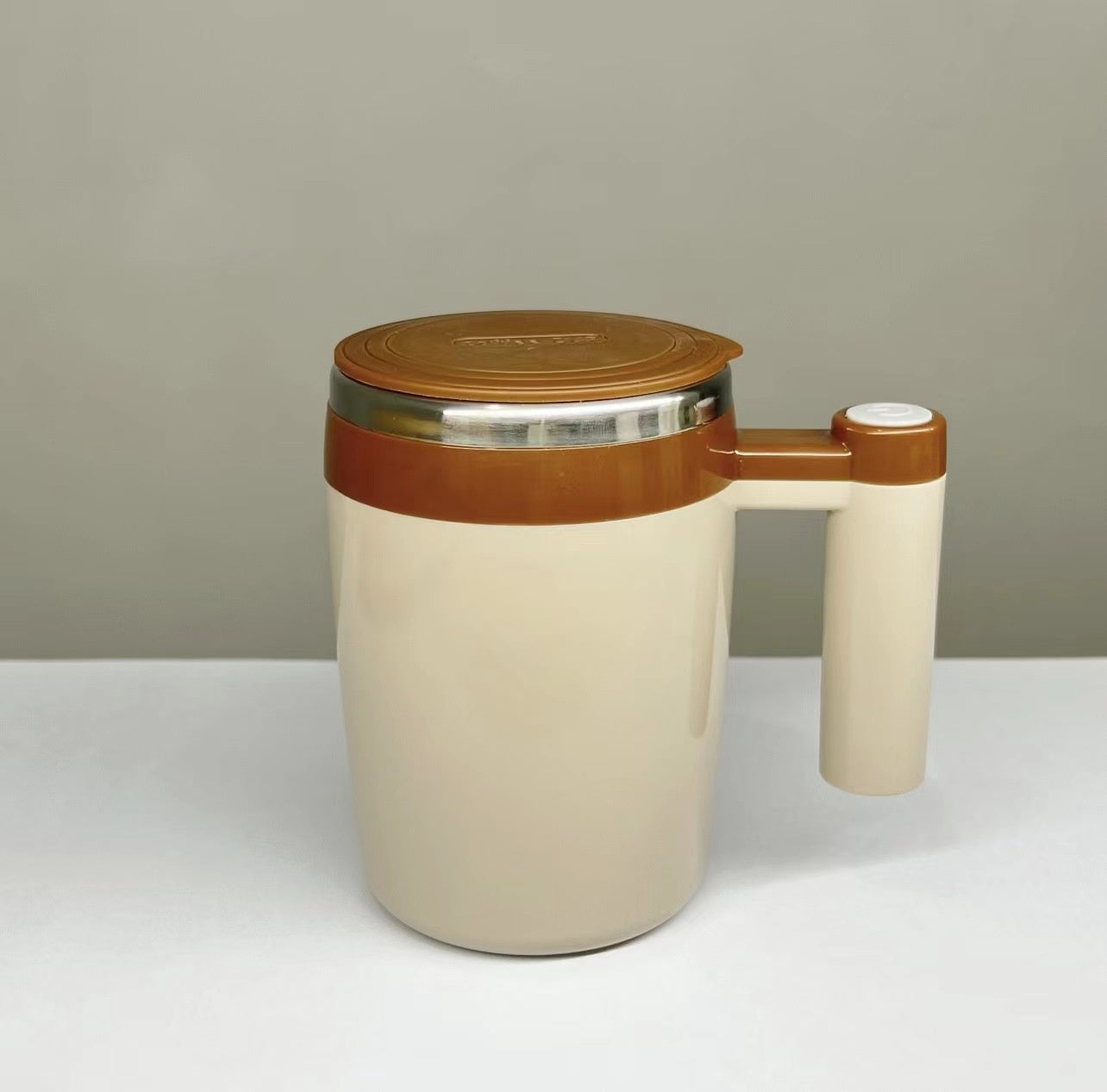 Automatic Stirring Coffee Dried Egg White Electric Stainless Steel Cup Lazy Water Cup