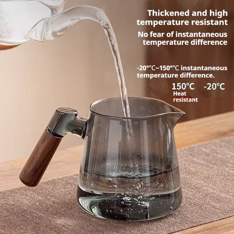 Fashion Personalized Office Home Glass Teapot