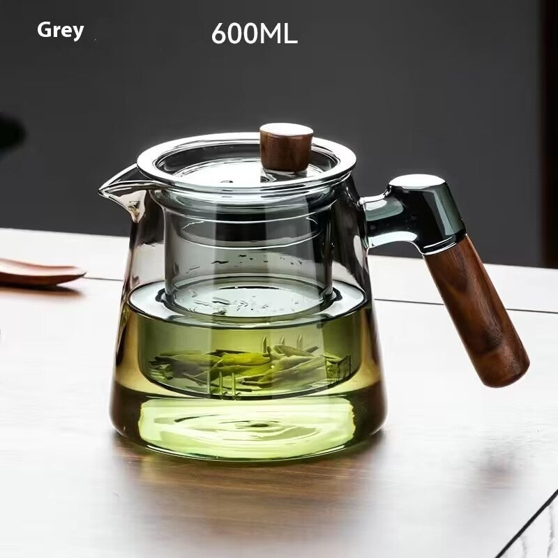 Fashion Personalized Office Home Glass Teapot