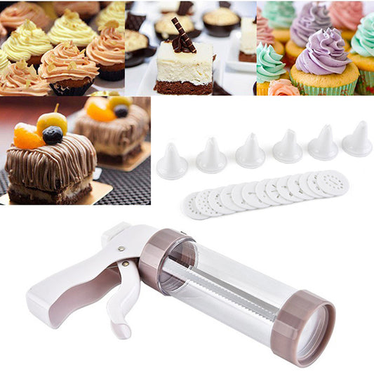 Decorating Extruder Cream Gun Decorating Gun Baking Tool Kitchen Tools