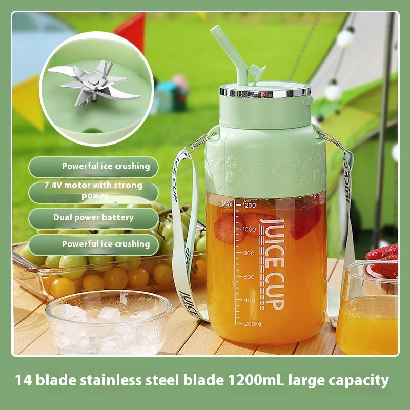 Wireless Portable And Versatile Large Capacity Electric Juicer