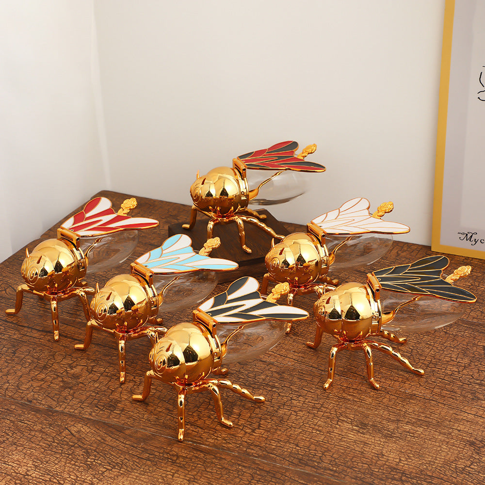 Household Retro Simple Color Bee Seasoning Jar