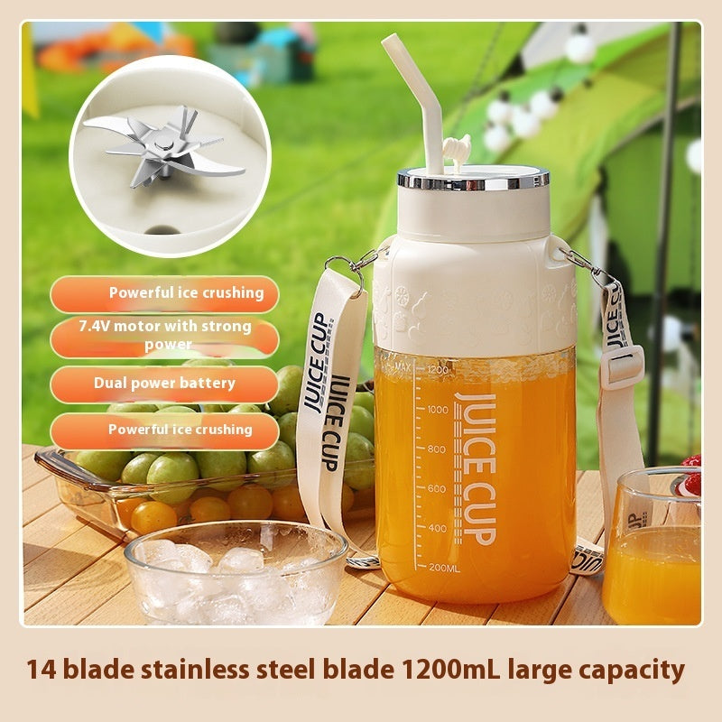 Wireless Portable And Versatile Large Capacity Electric Juicer