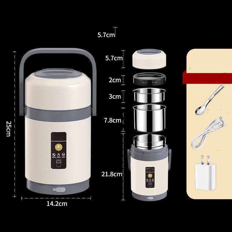USB Heated Constant Temperature Rice Bucket
