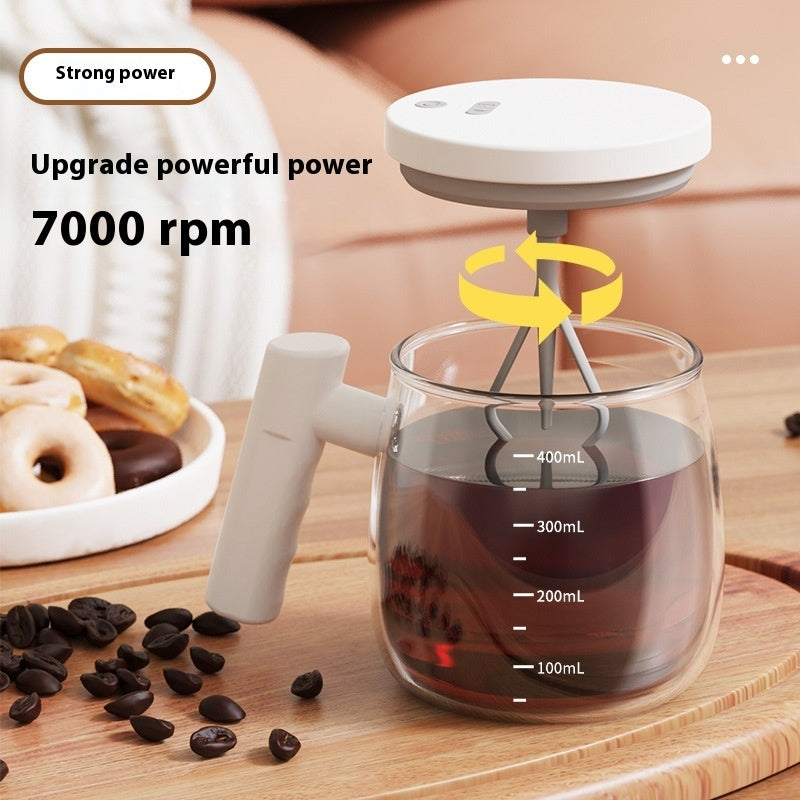 Office Electric Ceramic Stirring Household Coffee Cup Good-looking Rechargeable Large Capacity Mug