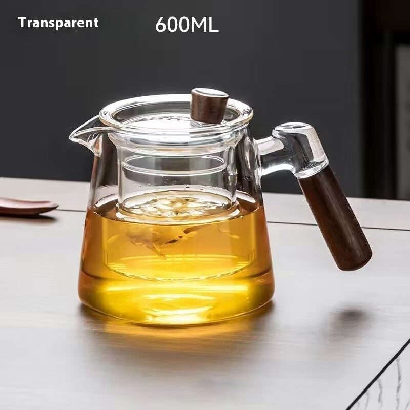 Fashion Personalized Office Home Glass Teapot