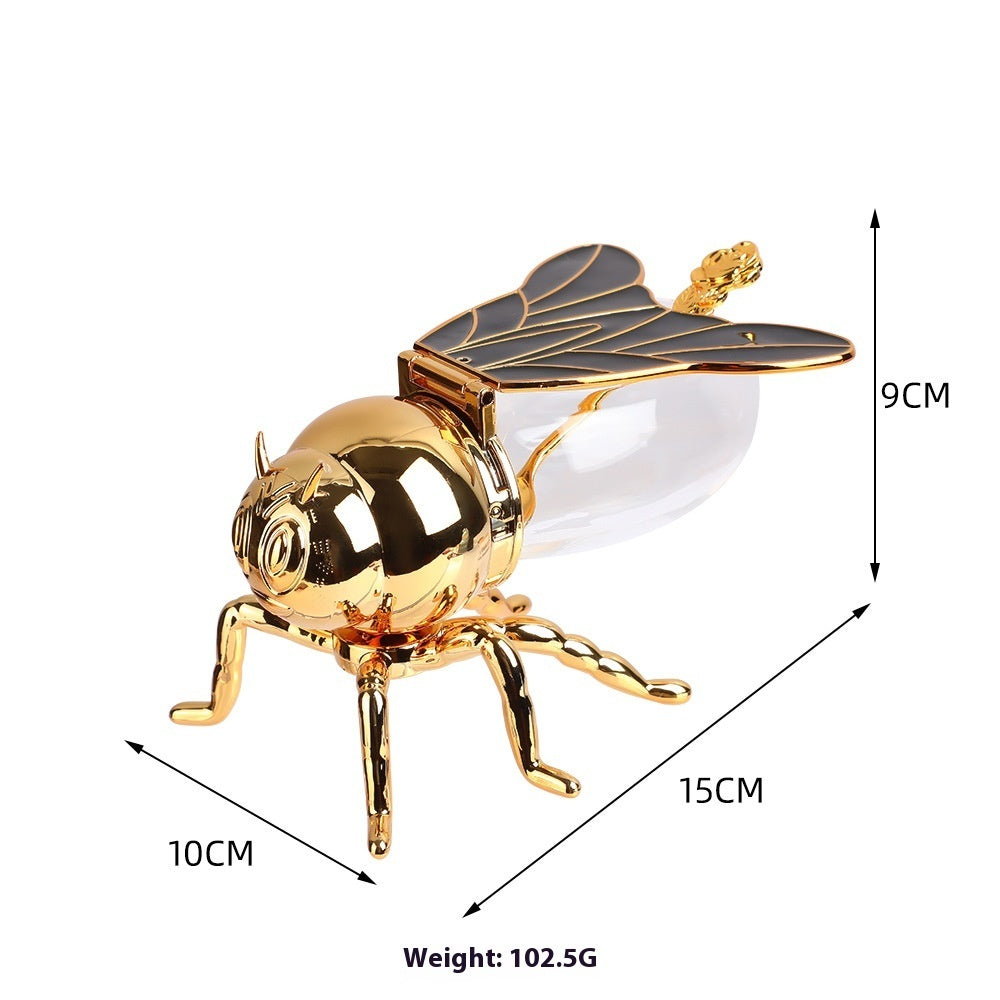 Household Retro Simple Color Bee Seasoning Jar