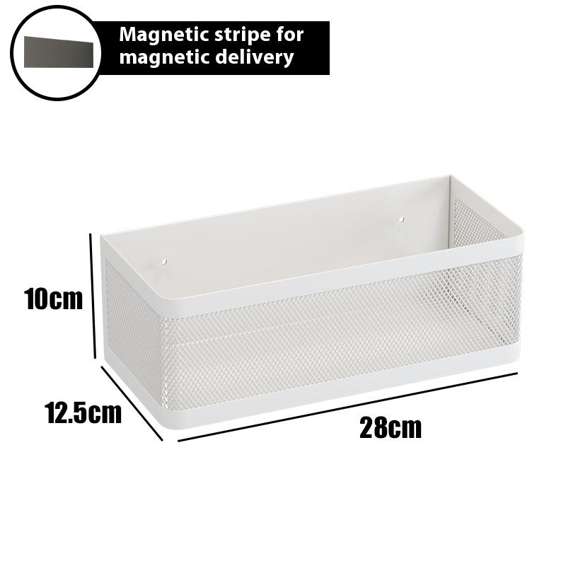 Kitchen Refrigerator Side Magnetic Storage Hanging Basket