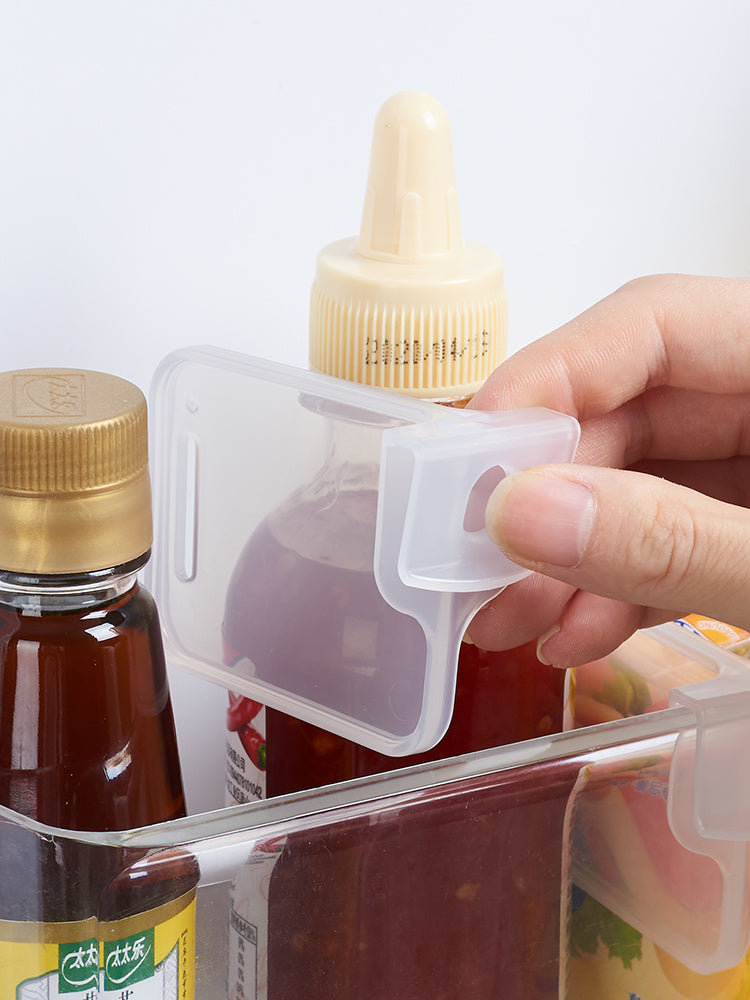 Refrigerator door shelf divider