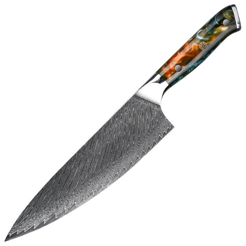 Steel Chef's Knife Kitchen Japanese Style