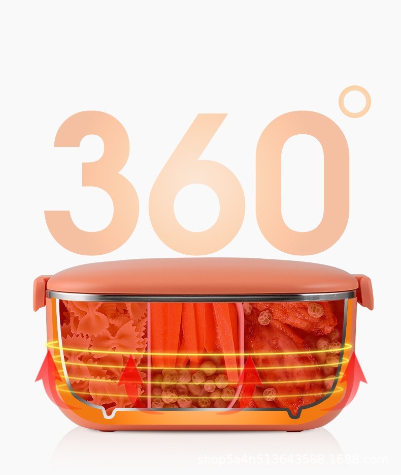 Water-free Portable Office Electric Thermal Insulation Lunch Box