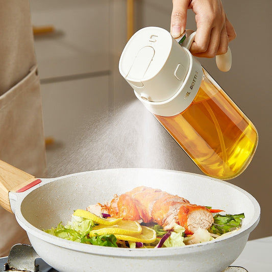 Glass Oiler Spray Dual-use Large Capacity Oil Dispenser